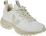 Veja Witte Biologisch Katoenen Sneakers met Rubberen V Logo Wit Dames - Thumbnail 2