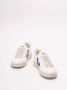 Veja Witte Marineblauwe Vegan Katoenen Sneakers White Dames - Thumbnail 4