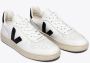 Veja V-10 den Patch Logo Geperforeerde Details Rubberen Zool White - Thumbnail 11