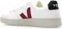 Veja Witte Sneakers met Rode V en Marineblauwe Hiel White - Thumbnail 10