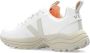 Veja Witte Biologisch Katoenen Sneakers met Rubberen V Logo Wit Dames - Thumbnail 8