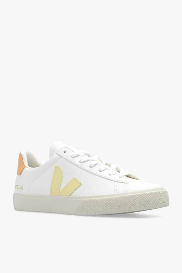 Veja Chromevrije Veterschoenen Wit Dames