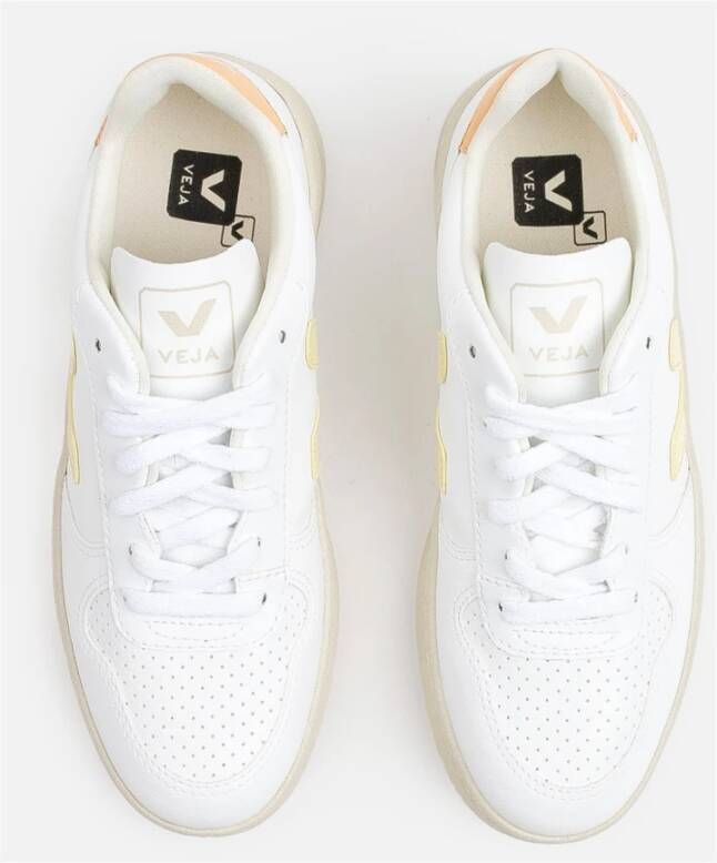 Veja Stijlvolle witte Sun Peach sneakers Wit Dames