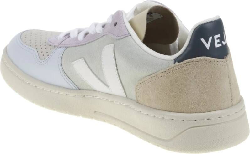 Veja Multicolor Suède Sneakers Wit Dames