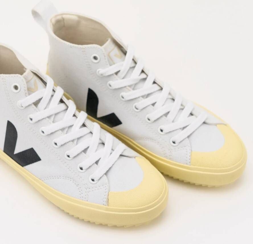 Veja Nova Canvas Sneakers Modieuze Stijl Wit Dames