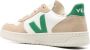 Veja Groene Leren Sneakers met Vegan Suede Inzetstukken Groen Heren - Thumbnail 11