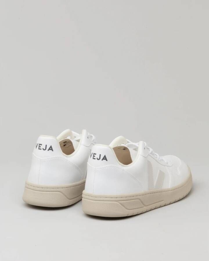 Veja V-10 Full White Sneakers Wit Heren
