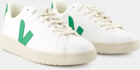 Veja Witte Emeraud Sneakers Synthetisch leer Top veters Wit Heren