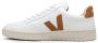 Veja V-12 Leather Sneakers Wit Extra White Camel Xd0202322 White Heren - Thumbnail 3