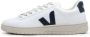 Veja Witte Marineblauwe Vegan Katoenen Sneakers White Dames - Thumbnail 12