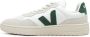 Veja Minimalistische Leren Sneakers in Wit Groen White - Thumbnail 12