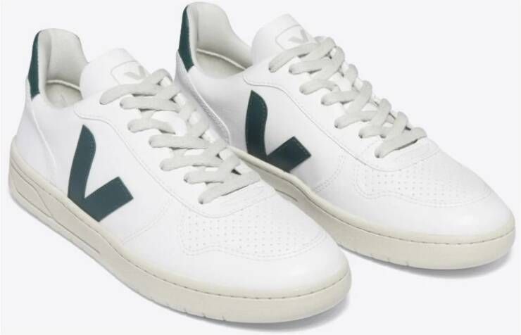 Veja CWL White Brittany Sneakers V-10 Wit Heren