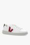 Veja Witte Sneakers met Rode V en Marineblauwe Hiel White - Thumbnail 7