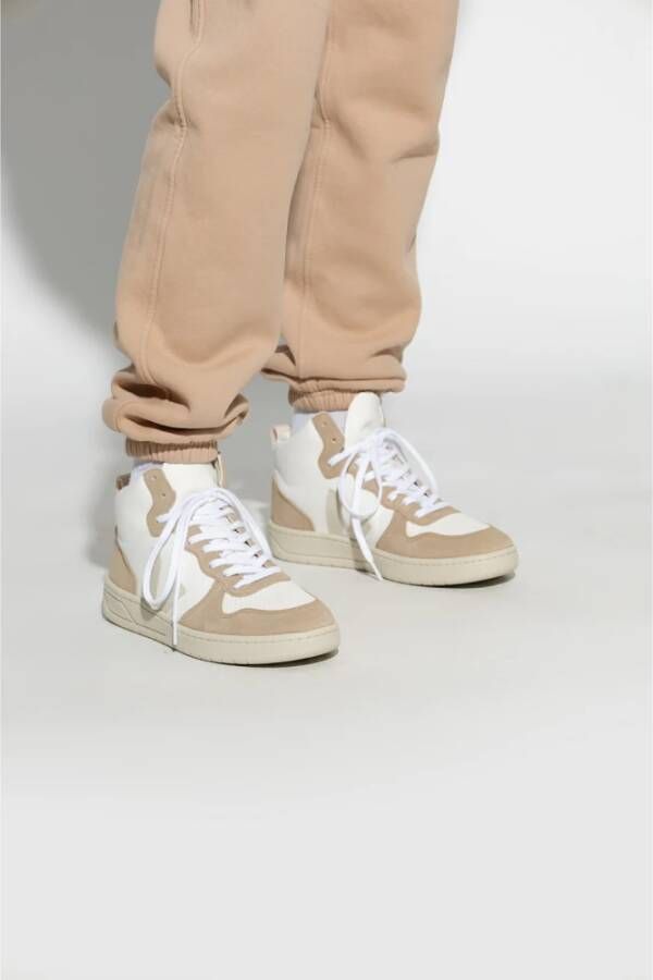 Veja V-15 Chromefree Leather sneakers Wit Heren