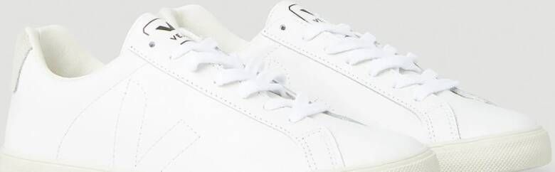 Veja Esplar Leren Sneakers Wit Unisex