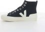 Veja Nova hoge sneakers in zwart biologisch katoen Black - Thumbnail 15