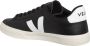Veja Campo Sneakers in Black and White Chromefree Leather Zwart - Thumbnail 10