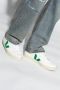 Veja Groene Leren Sneakers met Logo Detail White - Thumbnail 7