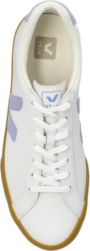 Veja Sportschoenen Esplar Logo Leer