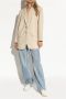 Veja Minimalistische Leren Sneakers in Wit Groen White - Thumbnail 5