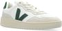 Veja Minimalistische Leren Sneakers in Wit Groen White - Thumbnail 6