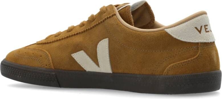 Veja Volley Suede Brown Heren