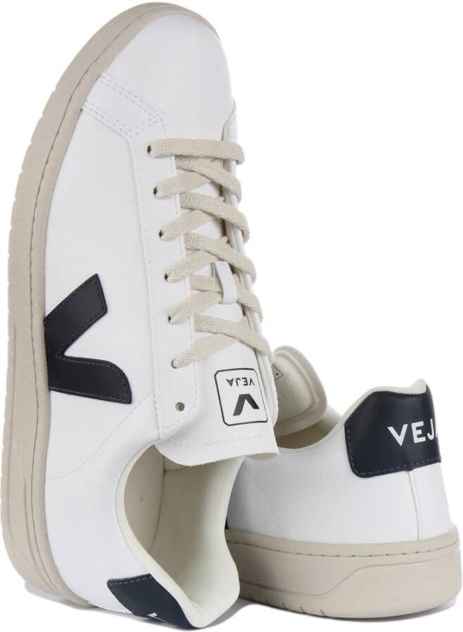 Veja Stijlvolle lage top trainers in wit White Heren