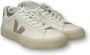 Veja V-10 Chromefree Leather Sneakers Wit Platine Vx0502935 White - Thumbnail 14