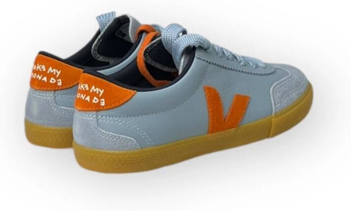 Veja Stijlvolle V-12 Sneakers voor Mannen Blue Dames