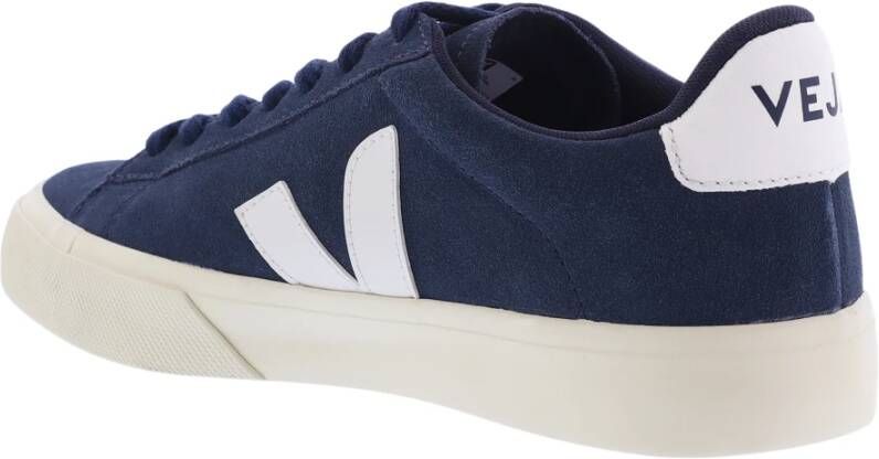 Veja Suede Synthetische Schoenen Blauw Dames