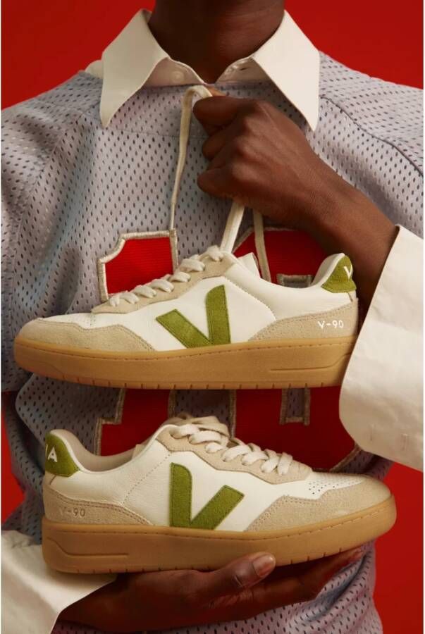 Veja Traced Leather Sneakers