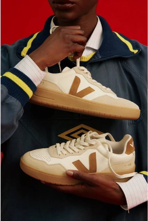 Veja Traced Leren Sneakers