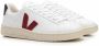 Veja Witte Sneakers met Rode V en Marineblauwe Hiel White - Thumbnail 4