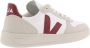 Veja Witte Leren Sneakers met Beige Suède Inzetstukken White Heren - Thumbnail 5