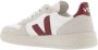 Veja Witte Leren Sneakers met Beige Suède Inzetstukken White Heren - Thumbnail 6