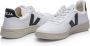 Veja V-10 den Patch Logo Geperforeerde Details Rubberen Zool White - Thumbnail 8