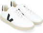 Veja V-10 CWL Vegan Leren Sneaker White Dames - Thumbnail 4