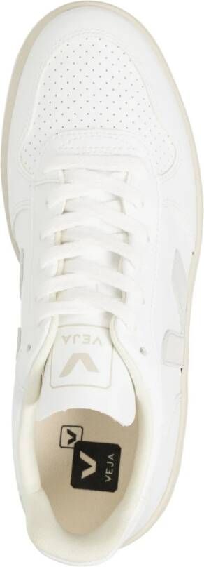 Veja Witte Leren Casual Sneakers V-10 White Dames