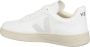 Veja Witte Leren Casual Sneakers V-10 White Dames - Thumbnail 4