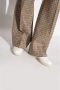 Veja V-10 Chromefree Leather Sneakers Wit Platine Vx0502935 White - Thumbnail 15