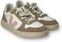 Veja Witte Leren Sneakers met Suède Inzetstukken Multicolor Dames - Thumbnail 12