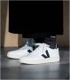 Veja V-10 Manden Patch Logo Geperforeerde Details Rubberen Zool White Heren - Thumbnail 13