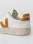 Veja V-12 Leren Camel Sneakers White Heren - Thumbnail 2