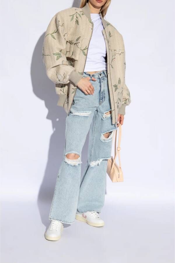 Veja V-12 Leren sneakers White Dames