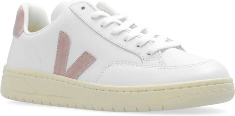 Veja V-12 Leren sneakers White Dames