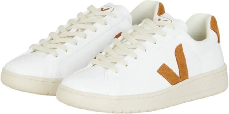 Veja V-12 Leren Sneakers White Dames