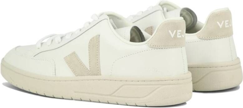 Veja Leren sneakers voor mannen White Heren