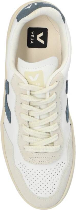 Veja V-90 Leather Sneakers