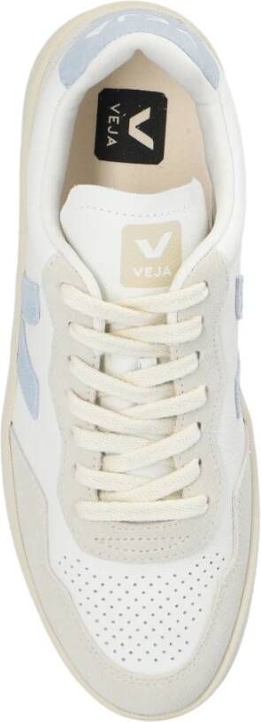 Veja V-90 O.t. Leren sneakers Wit Dames