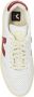 Veja Traced Leather Sneakers in Extra White Marsala White - Thumbnail 15